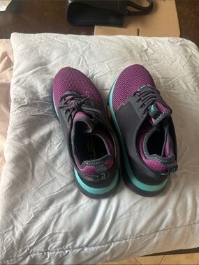 KURU Women's Purple and Teal Performance Running Sneakers